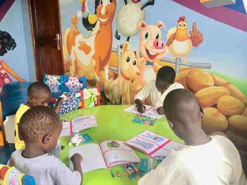 Photo of children in classroom